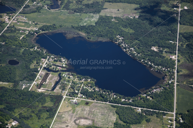North Dease Lake in Ogemaw County, Michigan